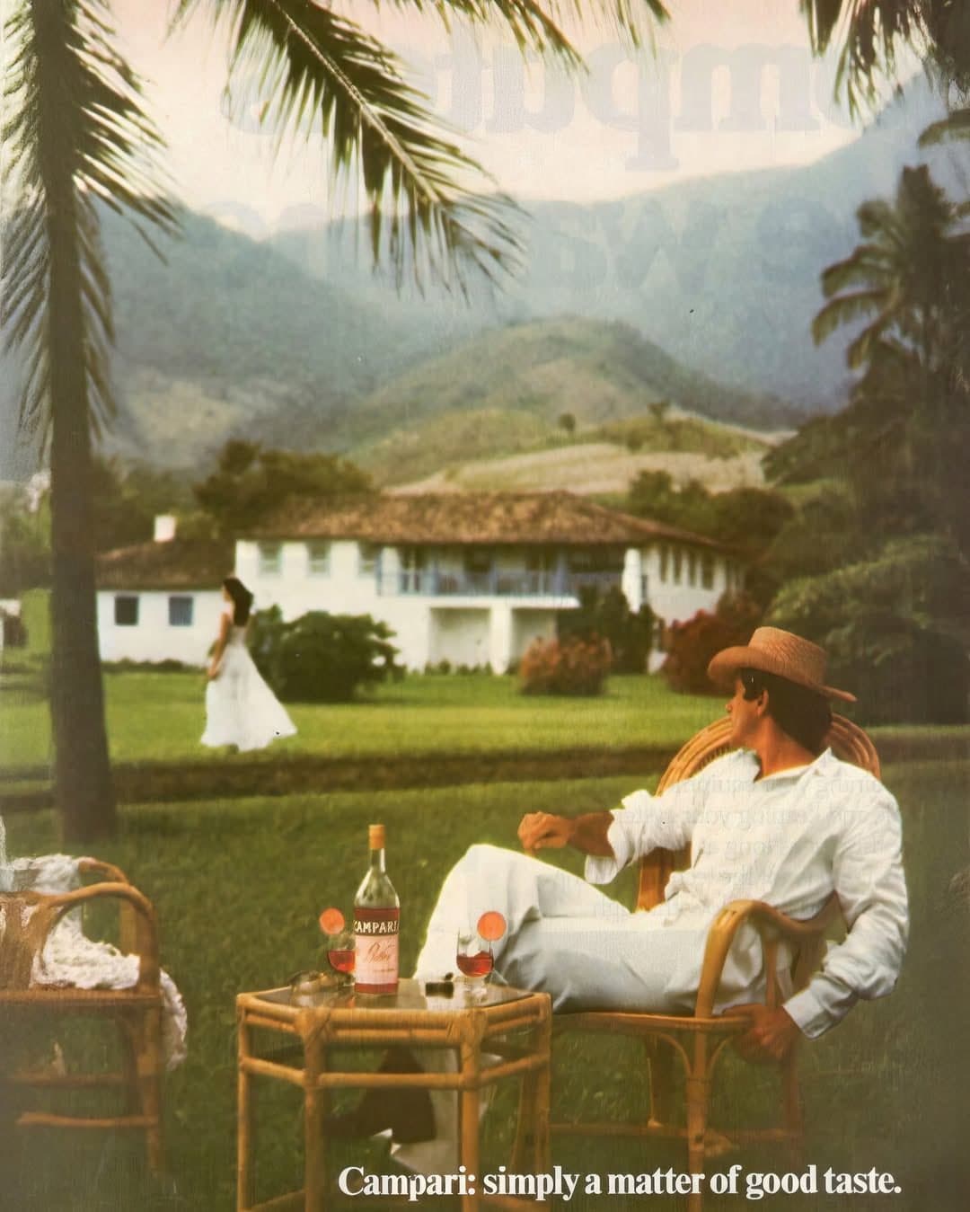 Second variant of the Campari ad.